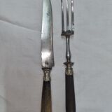 Couverts,à viande, corne début XXéme
