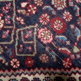 Antique Persian Hamadan handmade rug 3.8' x 6.7' 1920s - 1C1215