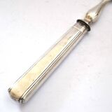 Art deco pie server in openwork silver metal - goldsmith armand frenais 1910-1920
