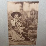 Photo album mounted on Pâtre cardboard in the Abruzzo region, 19th century.