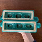 Set of 2 triple candle holders