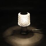 1970s Glass Table Lamp by Kamenicky Senov, Czechoslovakia