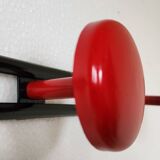 Vintage metal wall coat rack