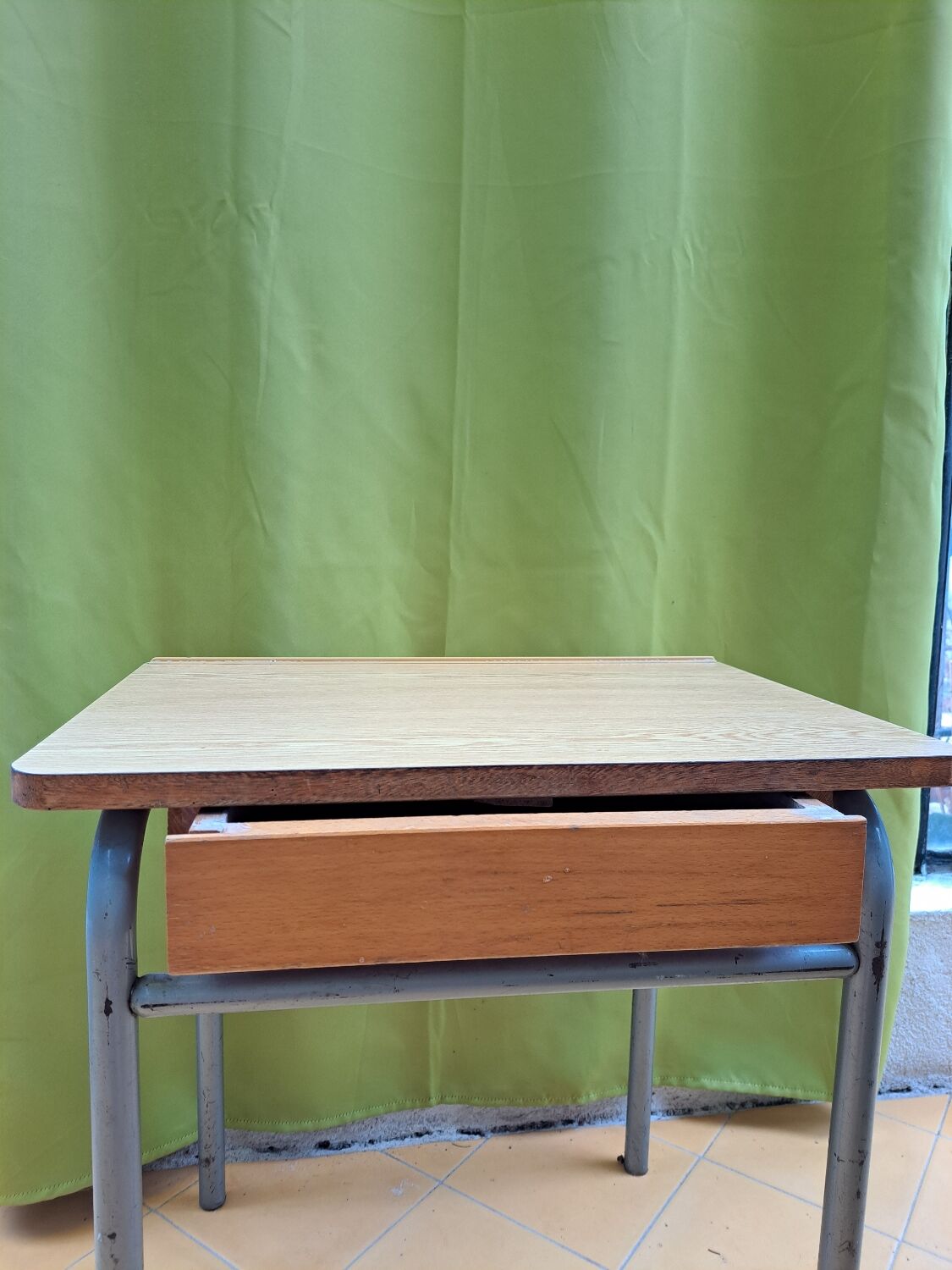 Vintage school desk and chair