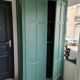 Parisian wardrobe green sage interior ouatine