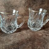 Set of 2 stylish glasses/cups