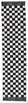 Checkered Moroccan Runner Rug 69x295Cm