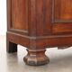 Antique Louis-Philippe walnut library, Italy, 19th century