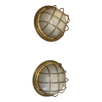 Duo of marine sconces