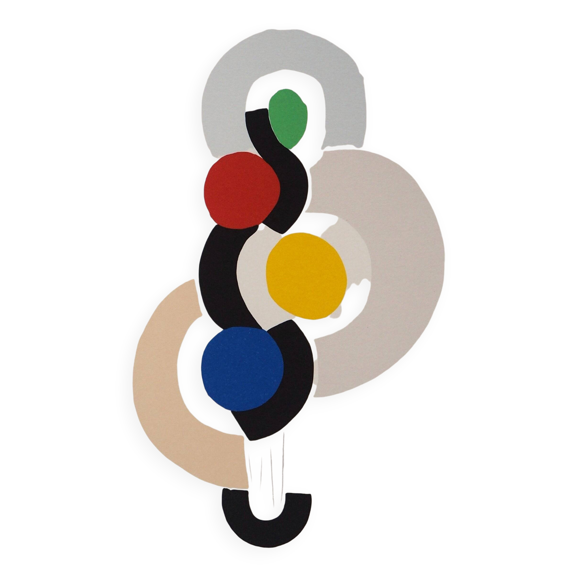 Sonia Delaunay : Rythme et Danse - Lithographie signée