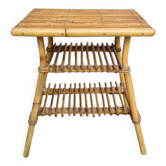 Side table, bedside, attributed to Audoux Minnet, 1960