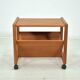 Aksel Kjersgaard Newspaper rack 1960s teak side table Danish Vintage