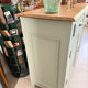 Vintage green almond Parisian buffet