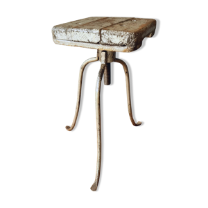 Tabouret industriel table