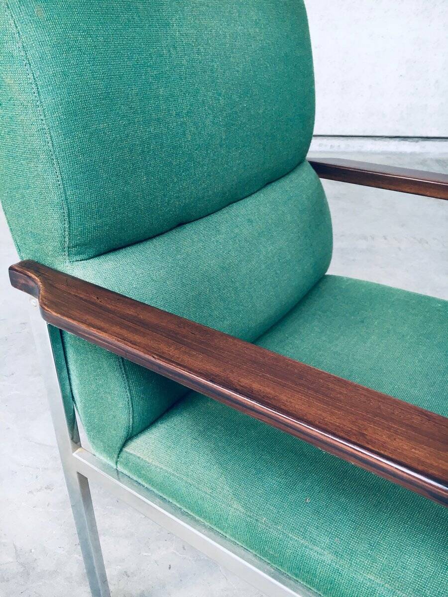 Set of Mid-Century Modern Office Armchairs from Brune, Germany, 1960s