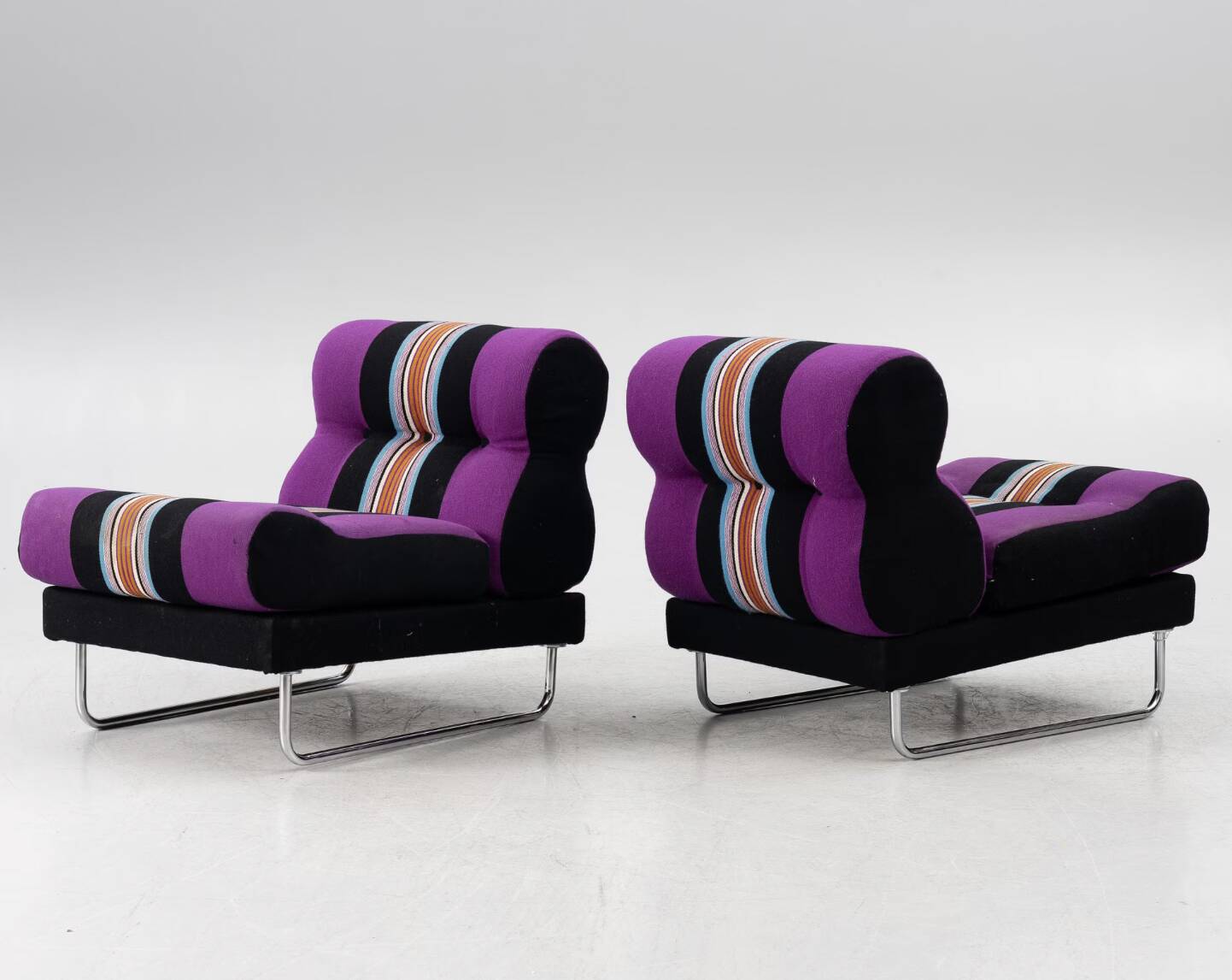 'Bossanova' armchair pair by Jan-Eric Bengtsson