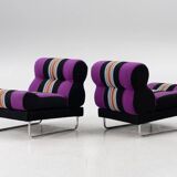 'Bossanova' armchair pair by Jan-Eric Bengtsson