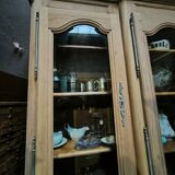 Library in natural solid cherry and ash