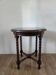 Side table, spool legs