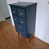 Rød Sødgren blue ganne chest of drawers