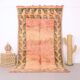 Vintage Moroccan Rug 157 x 274 cm - Peach Handmade Moroccan Rug - Wool Rug