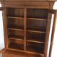 Louis Philippe display cabinet in cherry wood