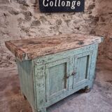 Craft furniture/Wooden kitchen island – France, 1930s