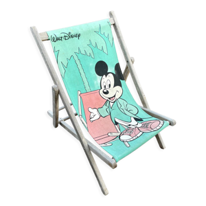 Transat enfant chilienne 1980 Mickey