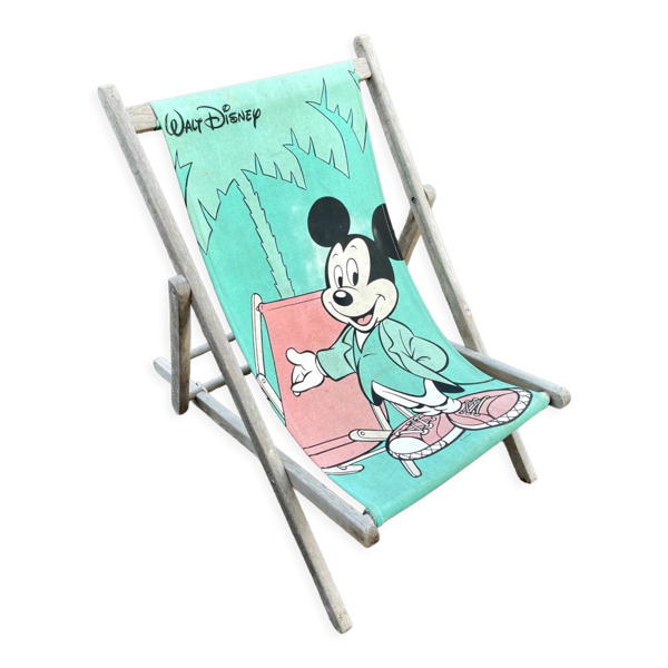 Transat enfant chilienne 1980 Mickey Walt disney