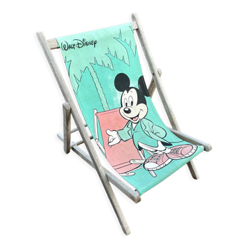 Transat enfant chilienne 1980 Mickey Walt disney