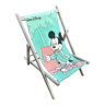 Vintage chilean child deckchair 1980 Mickey Walt disney
