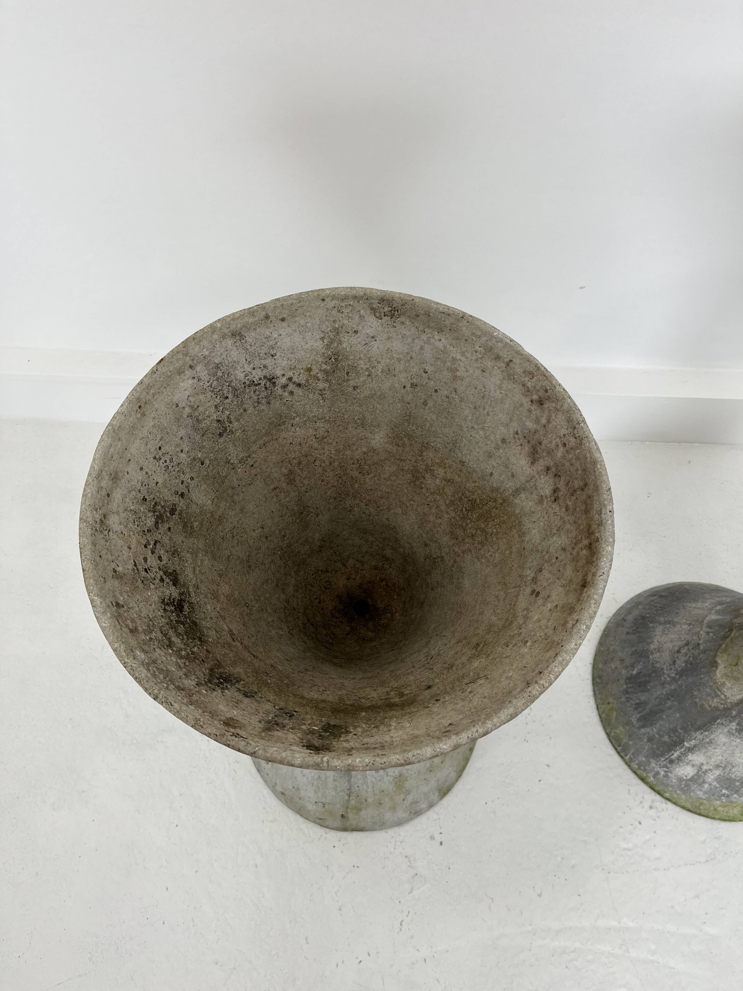 planters design Anton Bee assisted by Guhl edition Eternit 1958 set of 2