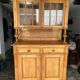 Antique 2-part pine sideboard