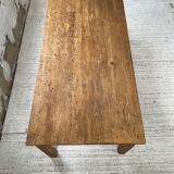 Farmhouse table in elm and pine 2m