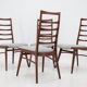 1960s Set of Four Dining Chairs in Teak, Germany
