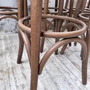 Set of 8 bistro-style bar stools Baumann.
