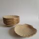 Set of 6 shells, ramekins, vintage ceramic cups