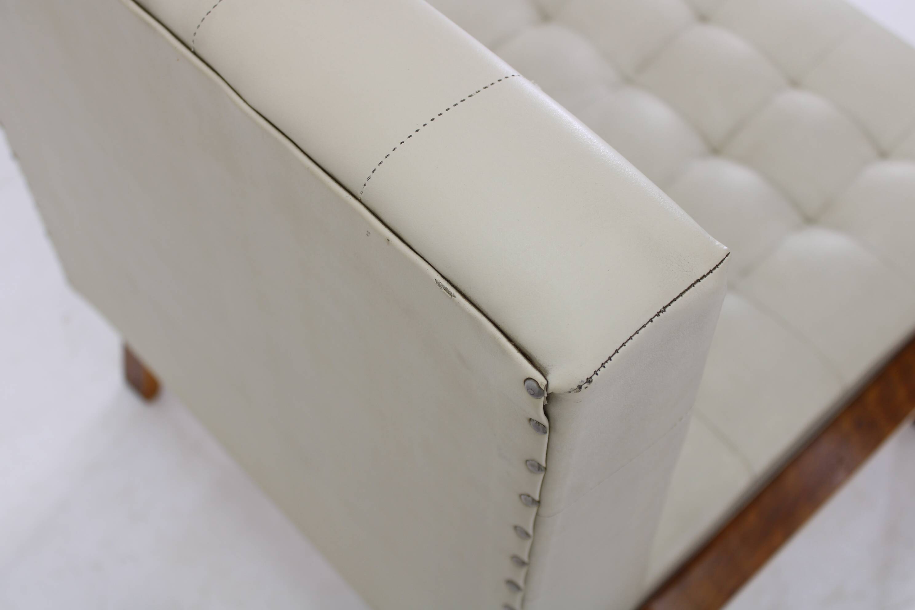 1970s Ludvik Volak Pair of Side Chairs by Drevopodnik Holesov , Czechoslovakia