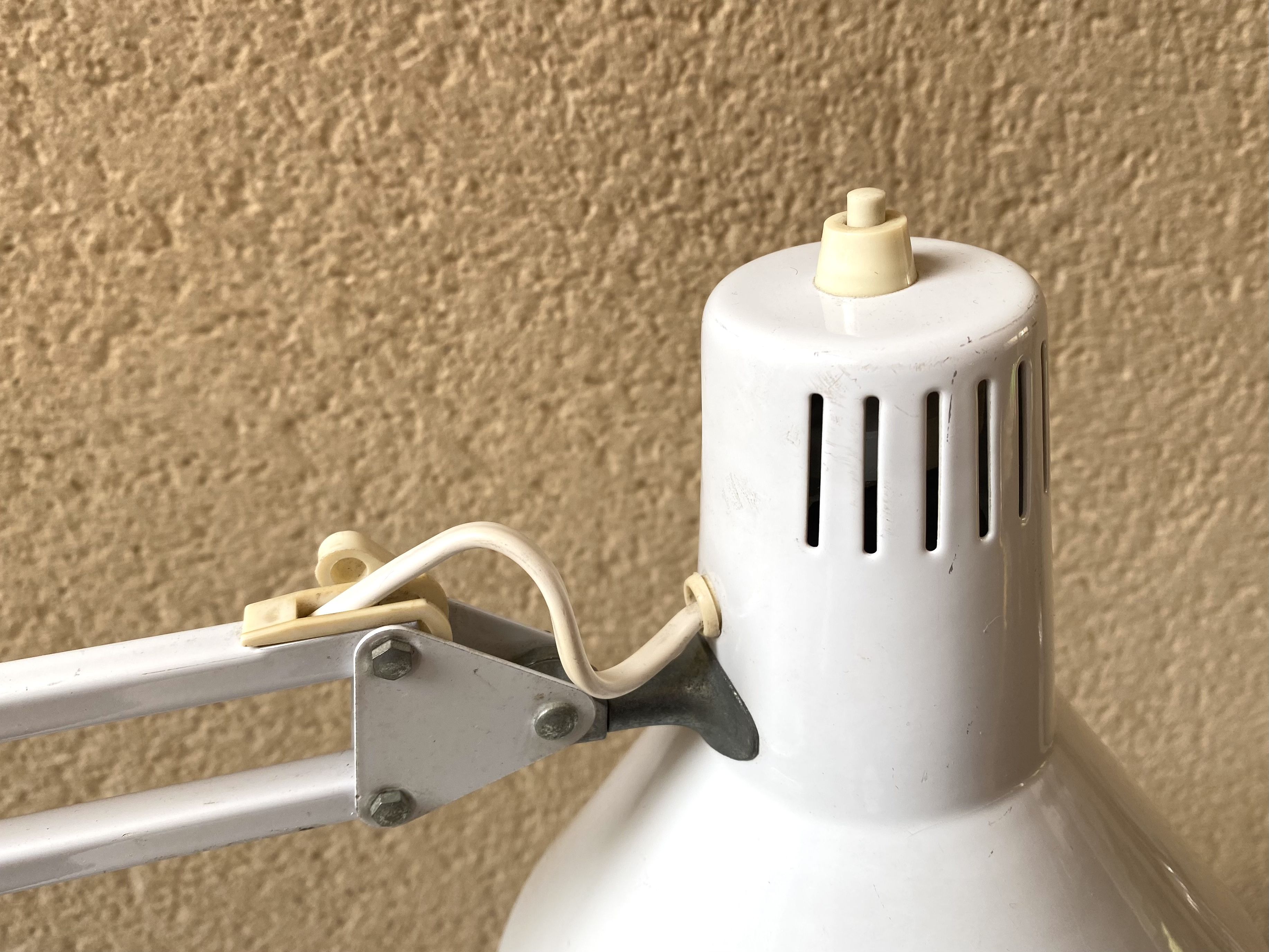 Desk lamp architect twist T1 italy vintage 70s