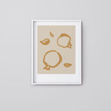 Botanical illustration giclee print, 50x70