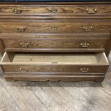 Louis XVI-style 4-drawer chest of drawers