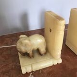 Pair of Herna elephant bookends