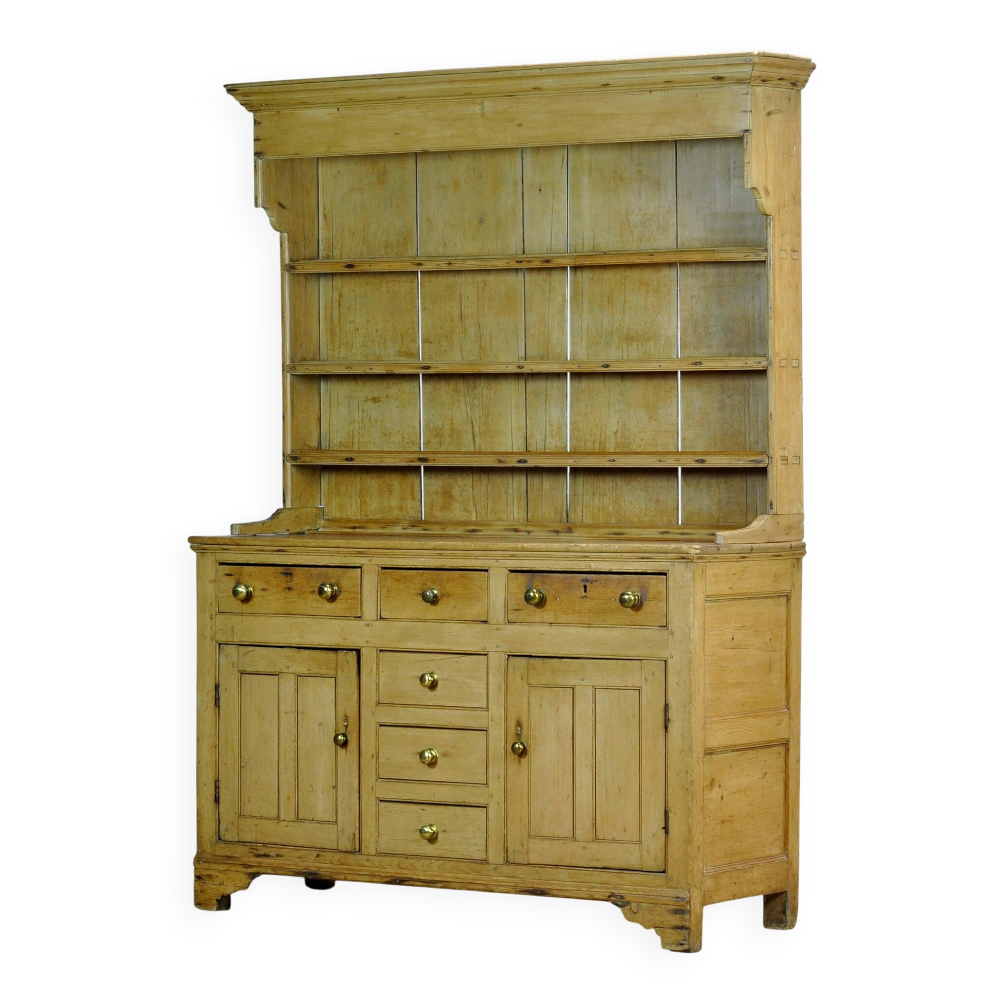 Pine buffet cabinet, circa 1850