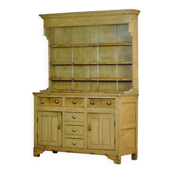 Buffet en pin, vers 1850