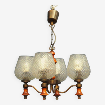 Polam chandelier with chalyxes