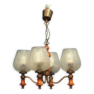 Polam chandelier with