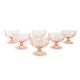 Set of dessert bowls, Italian design, 1970s, production: Italy