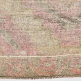 Tapis de couloir vintage doux marron crème 3x10 90x306 cm SK 21941