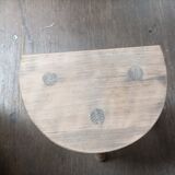 Solid wood stool half legs tripod Aero-gummed dp 0523082