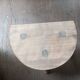 Solid wood stool half legs tripod Aero-gummed dp 0523082
